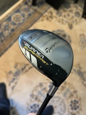 TaylorMade Burner Superfast 3 Fairway Wood 15 Graphite Regular RH Fubuki R Flex - Thumbnail 2