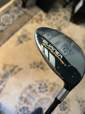 TaylorMade Burner Superfast 3 Fairway Wood 15 Graphite Regular RH Fubuki R Flex - Thumbnail 3