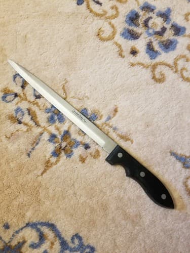 Vintage Cordon Bleu Carving Slicing Knife 10" High Carbon Japan No-stain Steel - Image 1