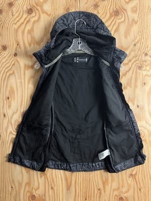 Smartwool Smartloft 60 Hoodie Vest Full Zip Merino Wool Hybrid Black Women’s XS - Thumbnail 7