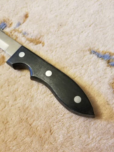 Vintage Cordon Bleu Carving Slicing Knife 10" High Carbon Japan No-stain Steel - Thumbnail 2