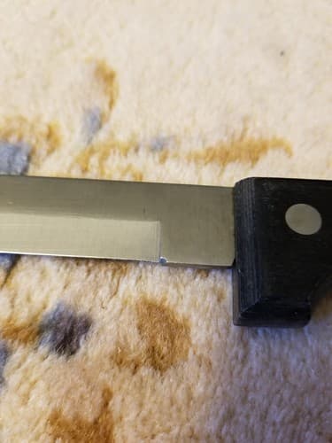 Vintage Cordon Bleu Carving Slicing Knife 10" High Carbon Japan No-stain Steel - Thumbnail 5
