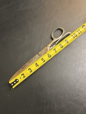 Vintage "SIERRA" Shears Scissors 4-5” (10” Total) USA Antique Rusty - Thumbnail 2