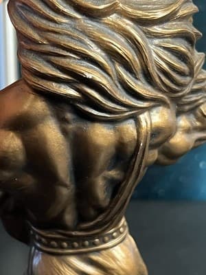 Niels Andersen Poseidon Trident Bodybuilding Male Posing Sculpture Statue Trophy - Thumbnail 7
