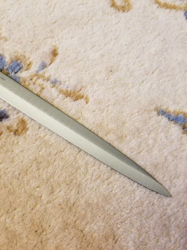 Vintage Cordon Bleu Carving Slicing Knife 10" High Carbon Japan No-stain Steel - Thumbnail 10