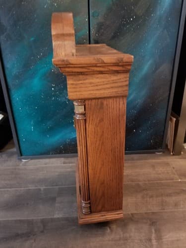 Vtg 90 Howard Miller Wood Wall Pendelum Clock 613300 Bell Chime 1051-030 613-300 - Thumbnail 8