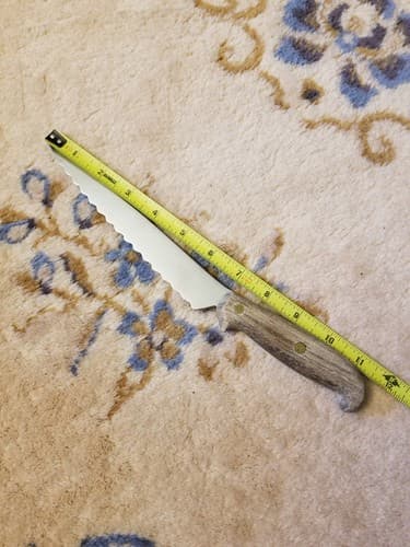 Vtg Jernbolaget Eskilstuna 7" Special Knife Sweden Stainless Steel Blade Wood - Thumbnail 10