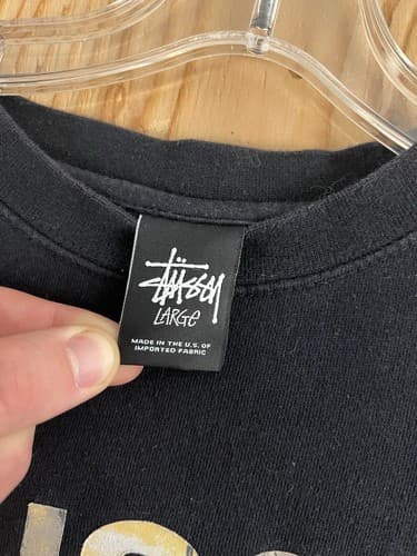 Stussy No 4 N4 Sweatshirt Pullover Safari Lion Animals Camo Desert Mens L Shirt - Thumbnail 3