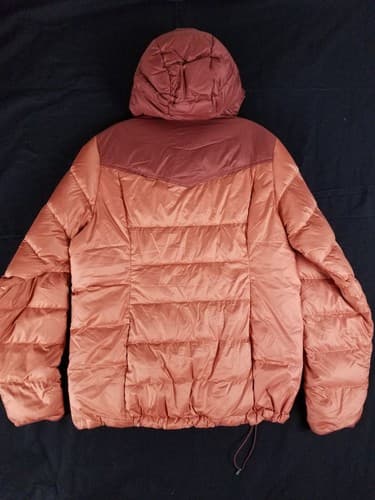Outdoor Research Transcendent Down Hoody Womens XL Puffer Orange Pink Puff Zip - Thumbnail 8