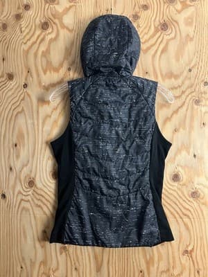 Smartwool Smartloft 60 Hoodie Vest Full Zip Merino Wool Hybrid Black Women’s XS - Thumbnail 15