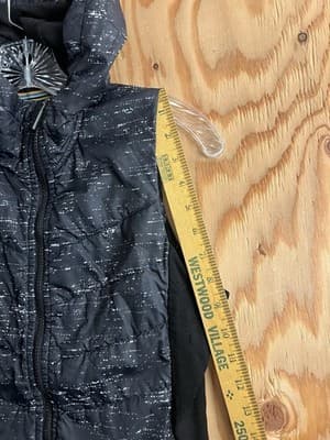 Smartwool Smartloft 60 Hoodie Vest Full Zip Merino Wool Hybrid Black Women’s XS - Thumbnail 14