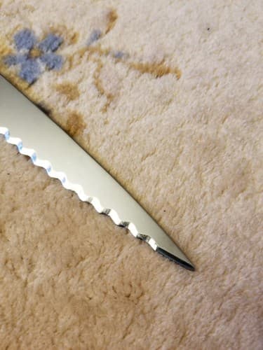 Vtg Jernbolaget Eskilstuna 7" Special Knife Sweden Stainless Steel Blade Wood - Thumbnail 7