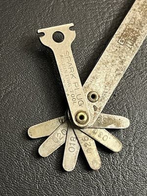 VTG Western Giant Heavy Duty Tools Spark Plug Adjusting Tool USA Double Sided - Thumbnail 3