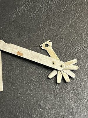 VTG Western Giant Heavy Duty Tools Spark Plug Adjusting Tool USA Double Sided - Thumbnail 7