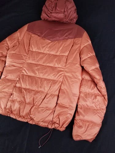 Outdoor Research Transcendent Down Hoody Womens XL Puffer Orange Pink Puff Zip - Thumbnail 9