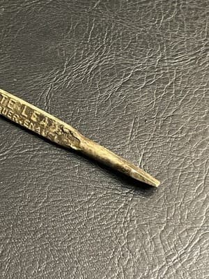 VTG W.P. Fuller Pioneer White Lead Paint Can Opener Varnish Lacquer Enamel USA - Thumbnail 3