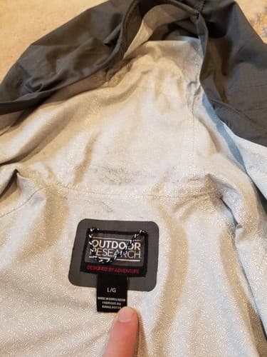 Outdoor Research Womens Black Gray 2 Toned Panorama Point Jacket Size Large L - Thumbnail 4