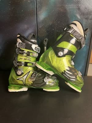 ATOMIC HAWX 90 Mens Ski Boots Green Black 28/28.5 US 10-10.5 RECCO Hi-Perf Fit - Thumbnail 9