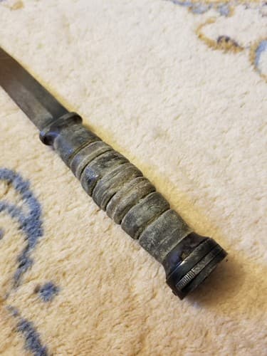 Original Bayonet U.S.M4 Camillus for the M1 Carbine WWII/Korean *READ Rusty - Thumbnail 2