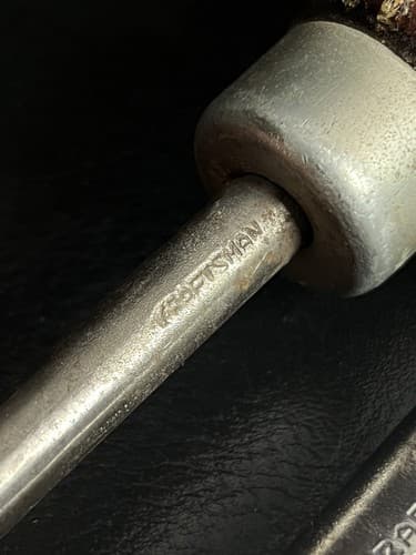 Vintage Craftsman’s Wood Lathe Turning Tools, USA Lot Of 3 Chisels Blades Knives - Thumbnail 7