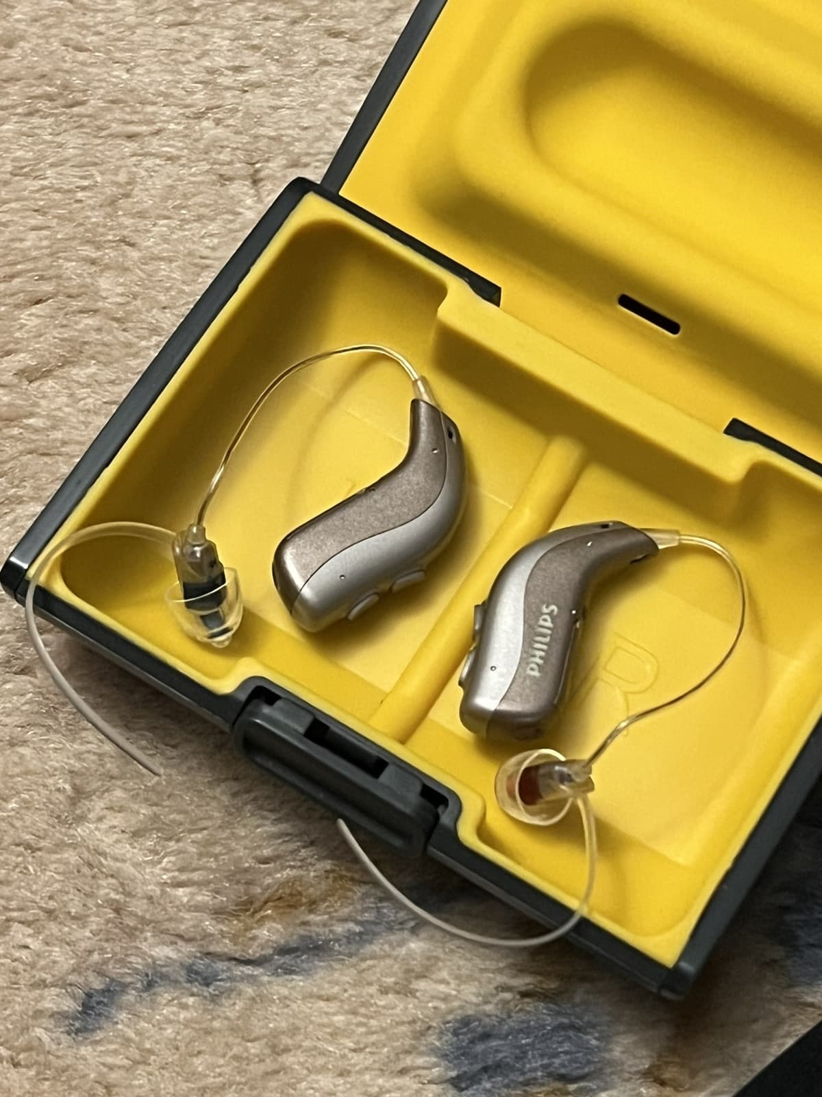 Philips Hearlink Hearing Aids 9010 MNR TR Right & Left MiniRITE Charging Base - Thumbnail 11