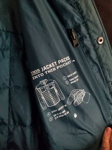 Duluth Trading Alaskan Hardgear Jacket Mens L Livengood Insulated Packable Quilt - Thumbnail 6