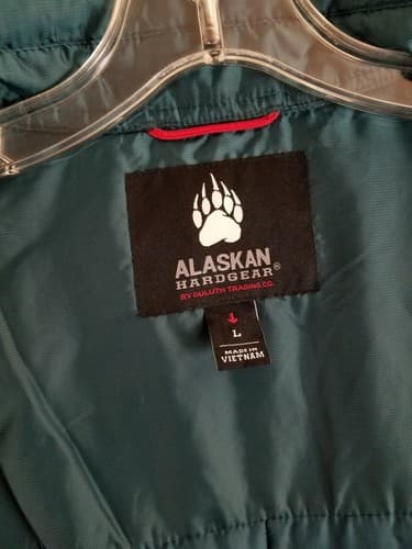 Duluth Trading Alaskan Hardgear Jacket Mens L Livengood Insulated Packable Quilt - Thumbnail 5