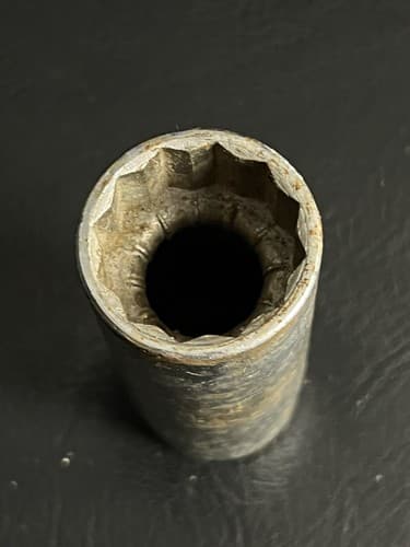 Vtg SNAP ON SVS321 USA 1" Deep Socket 1/2" Drive 12 Point USA Metal - Thumbnail 6