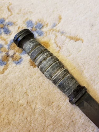 Original Bayonet U.S.M4 Camillus for the M1 Carbine WWII/Korean *READ Rusty - Thumbnail 7