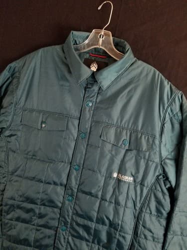 Duluth Trading Alaskan Hardgear Jacket Mens L Livengood Insulated Packable Quilt - Thumbnail 2