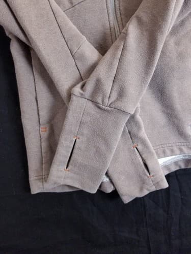 Arc'teryx Women's S Tarsa Hoody Full Zip-Up Plum Grey Sweatshirt 13708 - Thumbnail 5