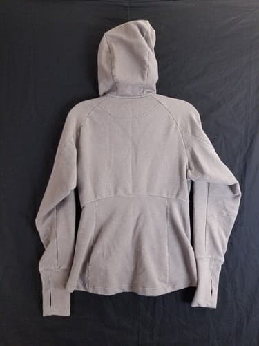 Arc'teryx Women's S Tarsa Hoody Full Zip-Up Plum Grey Sweatshirt 13708 - Thumbnail 10