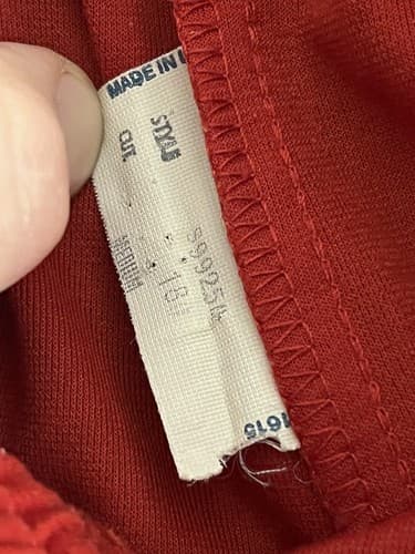 VTG Rare NIKE JORDAN Air Flight Jumpman M Track Jacket/Pants Suit Red White USA - Thumbnail 5