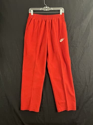 VTG Rare NIKE JORDAN Air Flight Jumpman M Track Jacket/Pants Suit Red White USA - Thumbnail 10