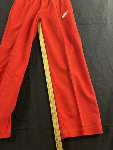 VTG Rare NIKE JORDAN Air Flight Jumpman M Track Jacket/Pants Suit Red White USA - Thumbnail 15