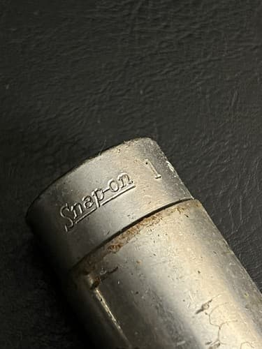 Vtg SNAP ON SVS321 USA 1" Deep Socket 1/2" Drive 12 Point USA Metal - Thumbnail 2