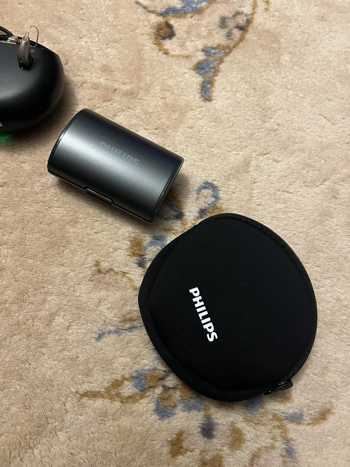Philips Hearlink Hearing Aids 9010 MNR TR Right & Left MiniRITE Charging Base - Thumbnail 3