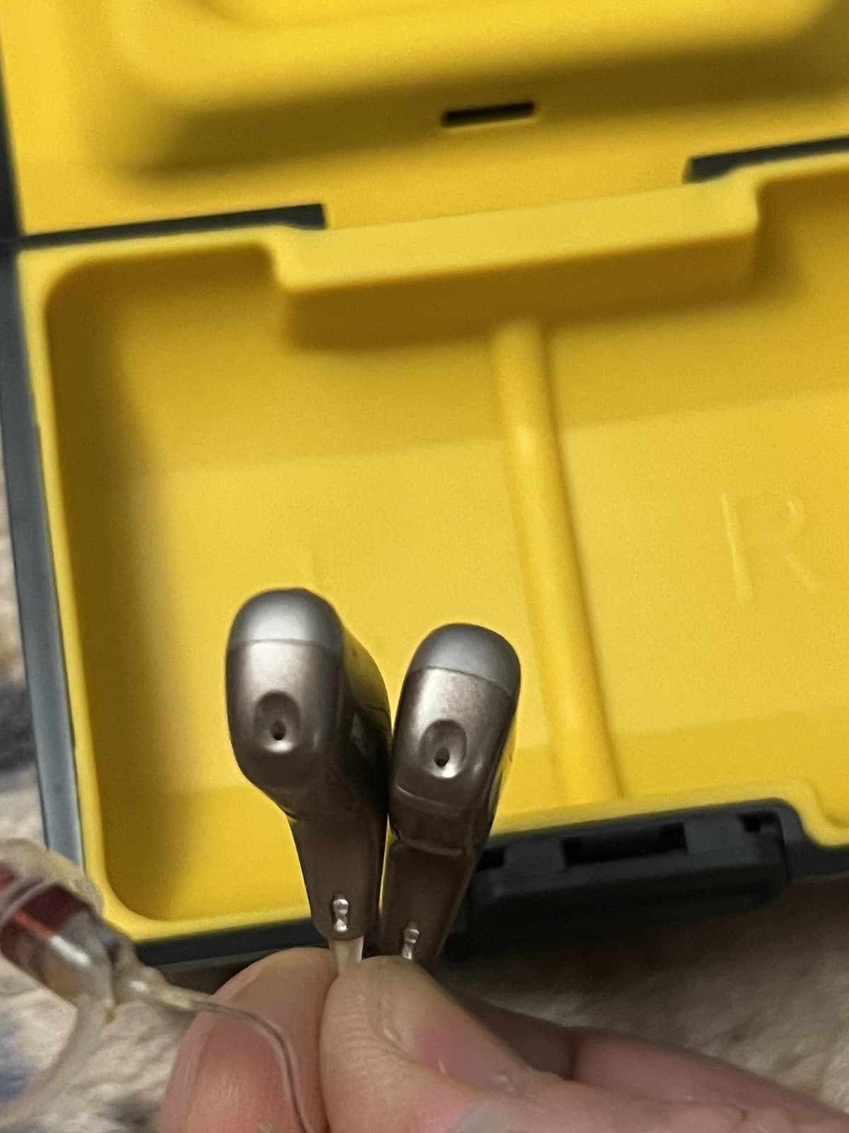 Philips Hearlink Hearing Aids 9010 MNR TR Right & Left MiniRITE Charging Base - Thumbnail 16