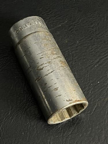 Vtg SNAP ON SVS321 USA 1" Deep Socket 1/2" Drive 12 Point USA Metal - Thumbnail 4