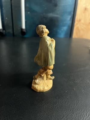 VTG FONTANINI Nativity Depose ITALY 1987 SIMONETTI 144 Boy DAVID Lantern 5" - Thumbnail 5