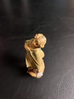 VTG FONTANINI Nativity Depose ITALY 1987 SIMONETTI 144 Boy DAVID Lantern 5" - Thumbnail 9