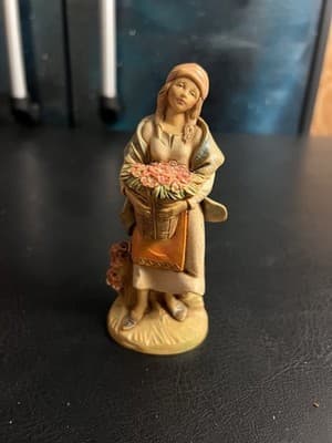 1996 Fontanini Roman Nativity Sarah Special Event Figure Depose Heirloom - Image 1