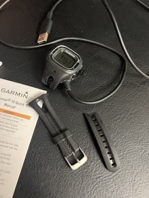 Garmin Forerunner 10 GPS Fitness Running Watch with Charger Black *NO BAND - Thumbnail 7