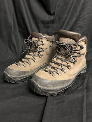 Zamberlan Gore-Tex Women’s 8 Mountaineering Boots Brown Leather Vibram Italy - Image 1
