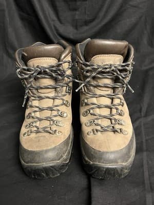 Zamberlan Gore-Tex Women’s 8 Mountaineering Boots Brown Leather Vibram Italy - Thumbnail 7