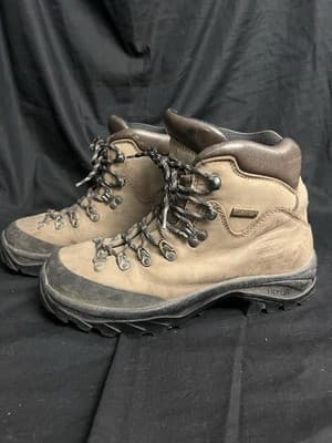 Zamberlan Gore-Tex Women’s 8 Mountaineering Boots Brown Leather Vibram Italy - Thumbnail 2