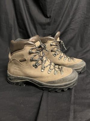 Zamberlan Gore-Tex Women’s 8 Mountaineering Boots Brown Leather Vibram Italy - Thumbnail 5