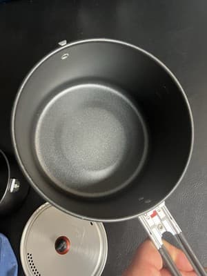 MSR 2.5 & 1.5 Liter Aluminum Nonstick Ceramic Coating Nesting Camp Cook Set Pots - Thumbnail 9