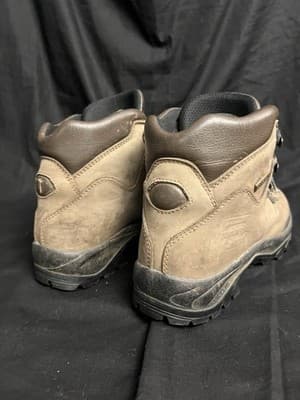 Zamberlan Gore-Tex Women’s 8 Mountaineering Boots Brown Leather Vibram Italy - Thumbnail 4
