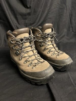 Zamberlan Gore-Tex Women’s 8 Mountaineering Boots Brown Leather Vibram Italy - Thumbnail 6